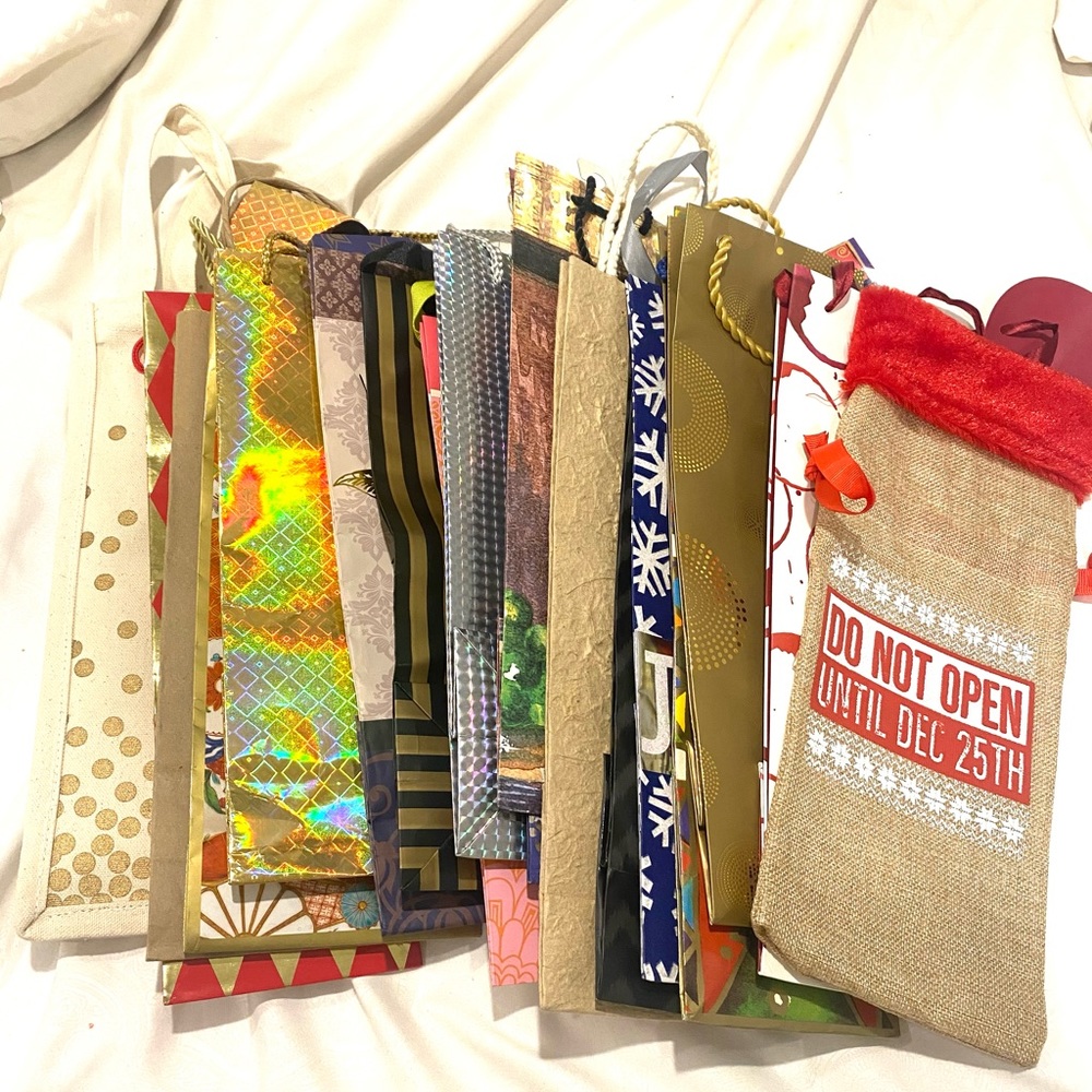 Wine Gift Box Bag LOT OF 18